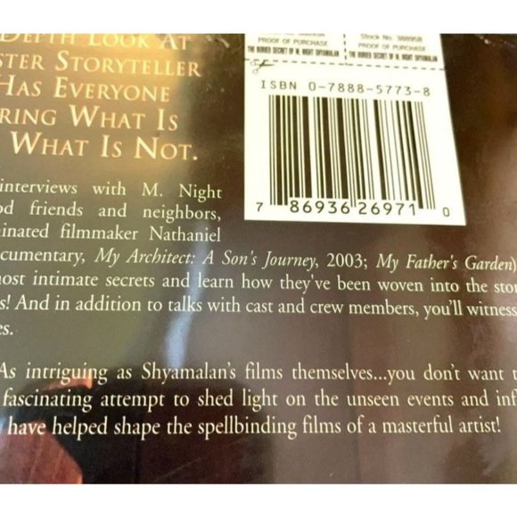 The Buried Secret of M Night Shyamalan DVD Buena Vista Universal Studios K0293 - Picture 7 of 7